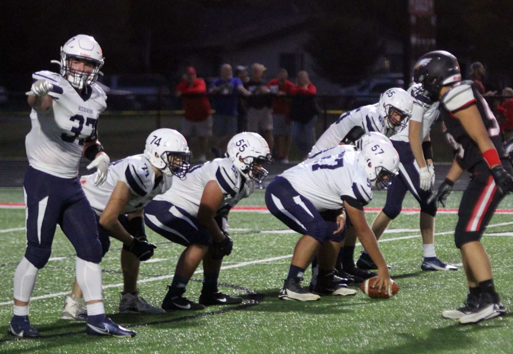 Reedsburg offensive line
